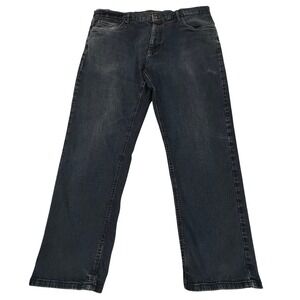 URBAN STAR Straight Leg Jeans Mens 42x30 Roadrunner Apparel Dark Wash Denim